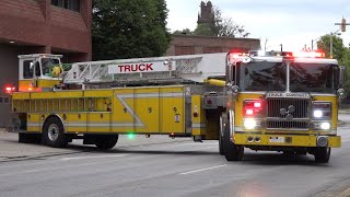 Baltimore City Fire Department Truck 1 & Engine 6 Responding 8/29/23