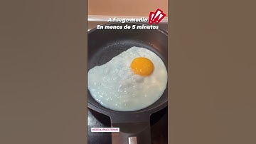Huevo plancha, fácil y rápido y menos calorías que frito #huevo#rebecalupinaccitroyano