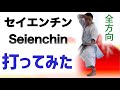 [打ってみた]セイエンチン Seienchin 全方向　360°