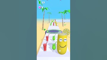 Level 1 juice run gameplay Android iOS walkthrough #juicerun3dgameplay #juicerun #viral #shorts