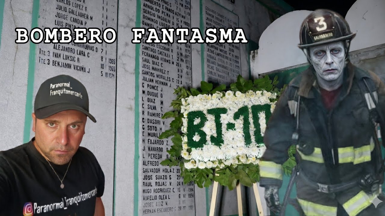 CEMENTERIO N2 DE VALPARAÍSO BOMBERO NOMBRO SU APELLIDO😱 #paranormal 