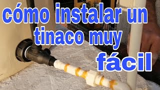 COMO INSTALAR UN TINACO PASO POR PASO MUY FÁCIL