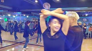 [홍대4050살사엠] 20200111 1월생일빵 : 해피허, 땡칠이, 로티플, 카라, 지니, 그리고 제임스