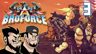 Broforce Lets Play: Take Me Down To Bro City - PART 3 - TenMoreMinutes