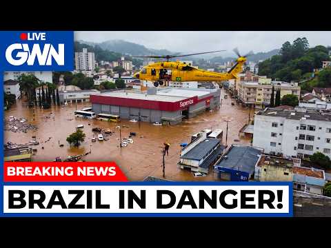 BRAZIL HIT by Powerful Storms – Floods, Hail & Tornado Risk (Latest Updates)
