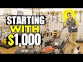 Start a Lawn Care Business with $1000 (Mower & Equipment Needed)