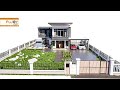 House Plan 10x11m - 3D Animation house plan 10x11m with design concept