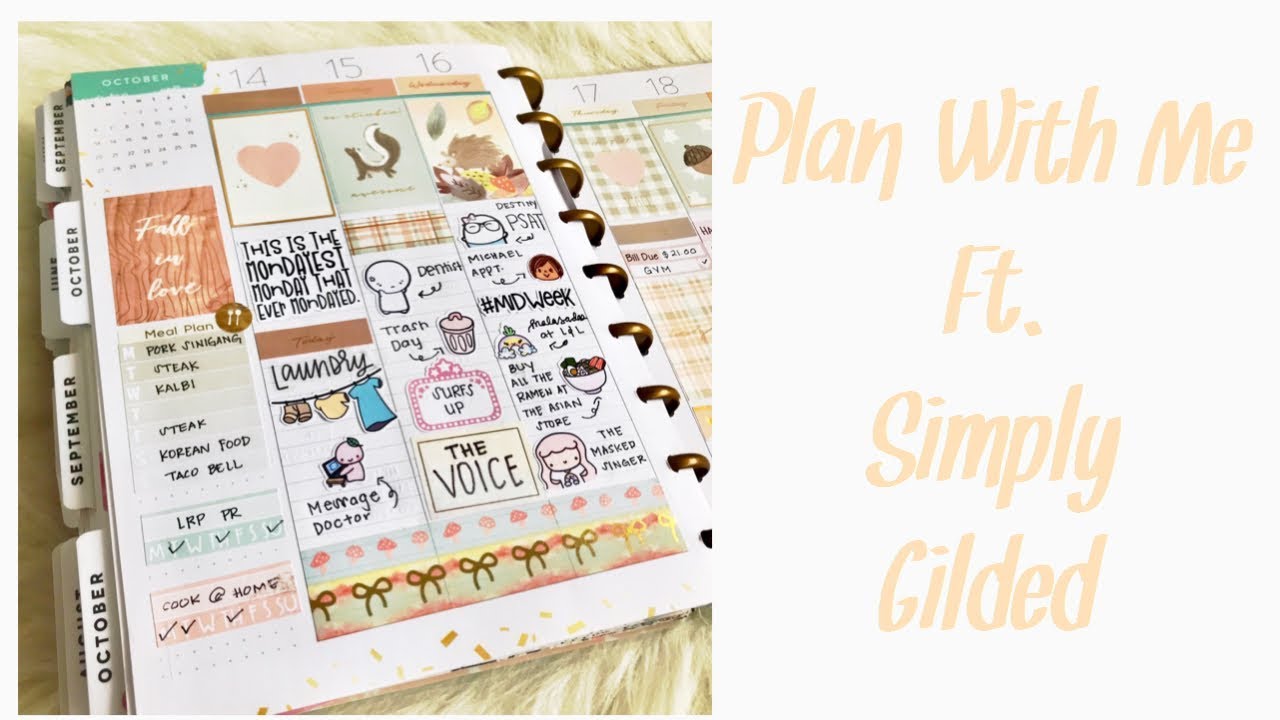 Plan With Me Ft. Simply Gilded