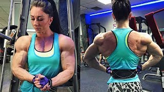 Iron Muscles Girl | Vika Pogribnyak Workout | Female Bodybuilding Fbb