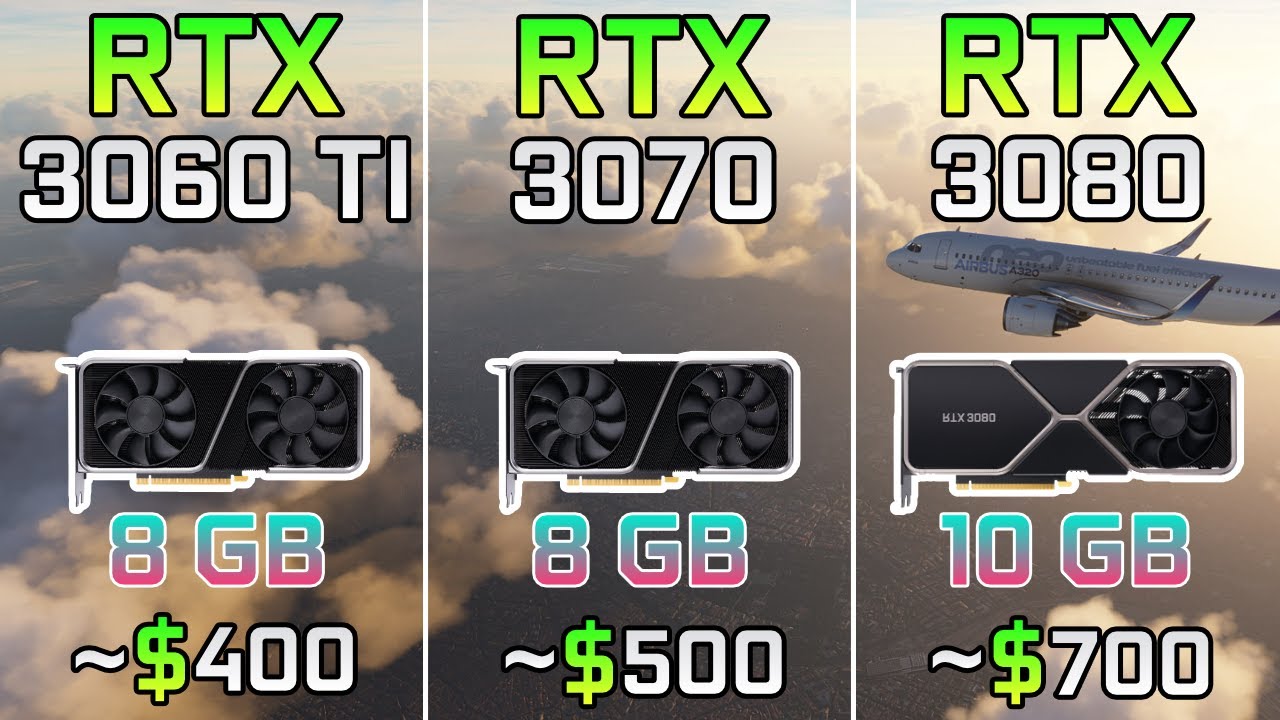 RTX 3060 TI vs RTX 3070 vs RTX 3080 - Test in 12 Games | 4K - YouTube