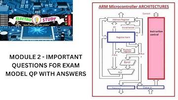 Important Questions for Computer Organisation & ARM Microcontroller  Module 2 VTU syllabus|21 scheme