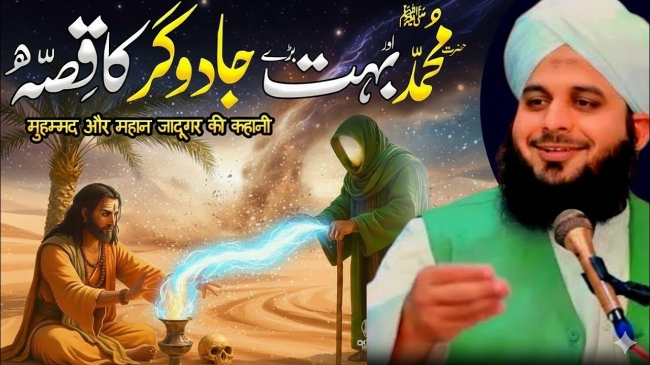 Peer Ajmal Raza Qadri bayan karte hain: Nabi Pak ﷺ aur bohat baray jadugar ka waqia