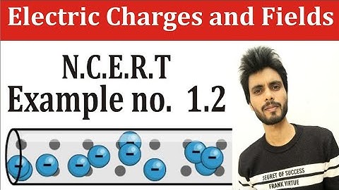 🔴Physics N.C.E.R.T example 1.2 class 12th | electric charges and fields examples solution