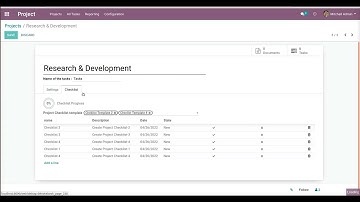 How to Create Own Project Checklist | Odoo App Feature #odoo #projectmanagement #odoo16