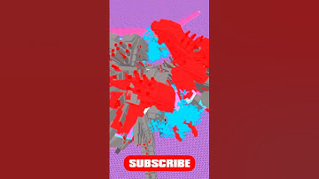 Burning Godzilla Vs 7 MechaGodzilla in Minecraft #shorts #trending #status