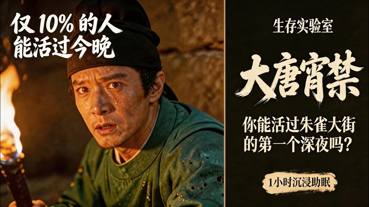 大唐宵禁：你能活过第一夜吗？｜1小时沉浸助眠｜生存实验室
