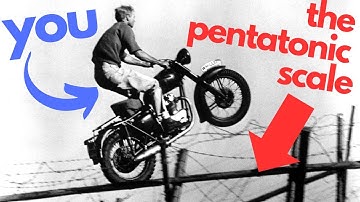 Pentatonic Linear Escape: Play the pentatonic scale ANYWHERE!