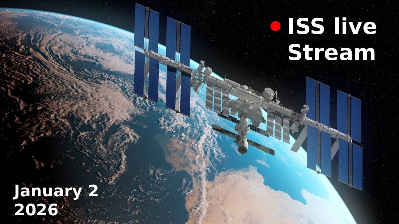 NASA Live Stream - View Earth from Space: ISS Live Feed Jan 2 2026 ...