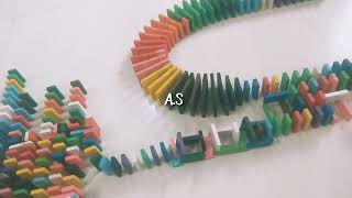 AMAZING DOMINO TIP-TAP (CHAIN REACTION) A.S Creative