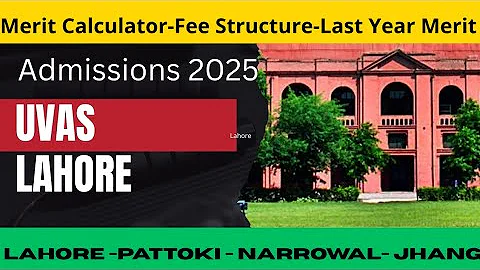 UVAS Undergraduate Admission 2025 | UVAS Admission for 2025 | AI Generated