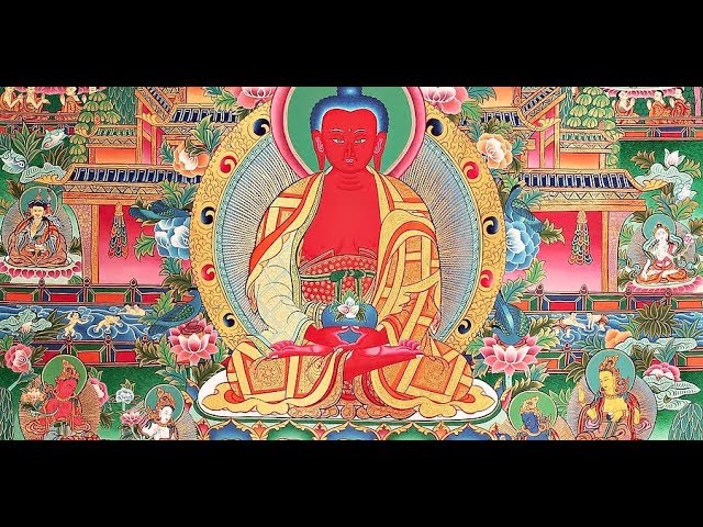 Ver Amitabha Mantra: Aspiration Prayer of The Pure Land| 108 | ASMR |Amitabha Mantra en YouTube