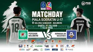 Download lagu LIVE | PERSAMI MAUMERE vs NIRWANA 04 NAGEKEO | PIALA SOERATIN U17 SIKKA 2026