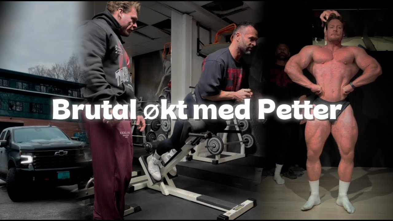 BRUTAL ØKT MED PETTER! Pt.4