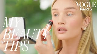 Rosie Huntington-Whiteley’s 15-minute fresh-faced makeup routine | My Beauty Tips | Vogue Paris