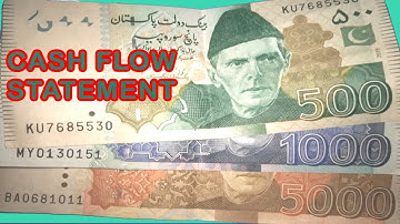 WHAT IS CASH FLOW STATEMENT ( URDU / HINDI ) | DIRECT METHOD CASH FLOW