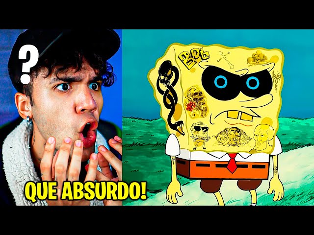 Rafa on X: Tô colecionando imagens do Bob esponja gangster, se