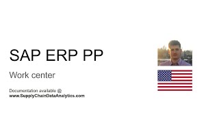 [EN 55] Work center in SAP PP