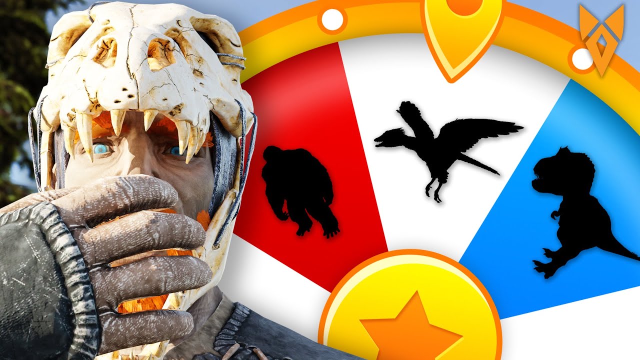 Spin Wheel Turns Me INTO A DINO!! Ark Play As Dino Roulette YouTube
