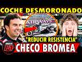 🚨 ¡ASI QUEDÓ el COCHE de CHECO PÉREZ! Bromea con su AUTO DESTROZADO: "ES PARA IR MÁS RÁPIDO" 🇲🇽