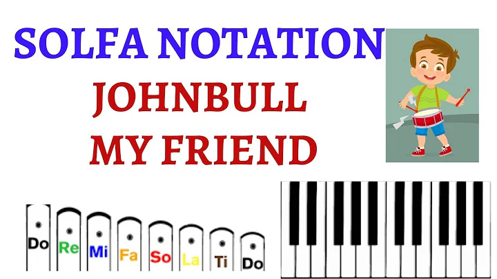 Primary Music Lesson  ||Solfa Notation|| Johnbull My Friend Tonic-solfas