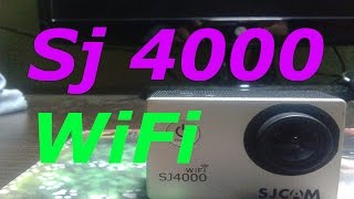 SJ 4000 WIFI  ,подключаем петличный микрофон