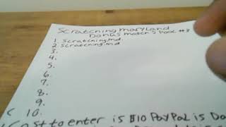 Scratching maryland bonus match 5 and keno pool entry video🍀💵