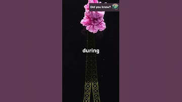 Did You Know? The Eiffel Tower can grow taller