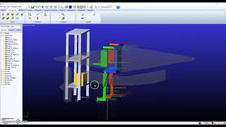 MSC Adams Robot Exoskeleton Lift Simulation Tutorial