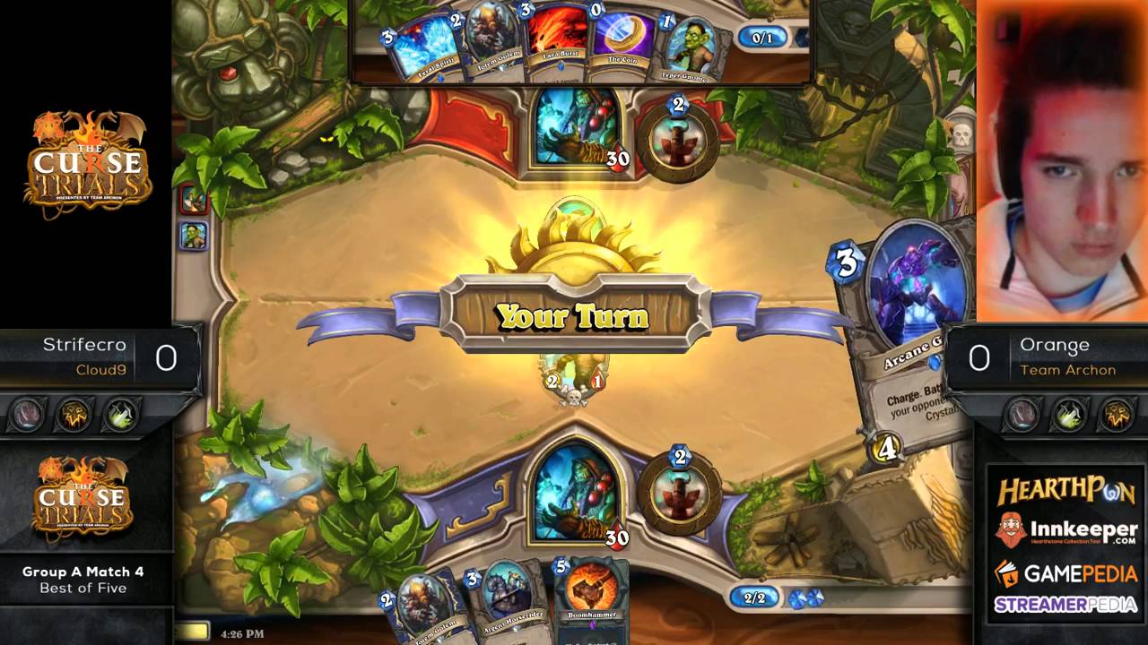 Hearthstone Curse Trials Tournament: StrifeCro vs Orange