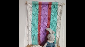 Bohemian shelf, Boho wall shelf, Large macrame shelf, Macrame shelf, Macrame shelves