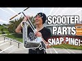 SCOOTER PARTS SNAPPING COMPILATION 2021