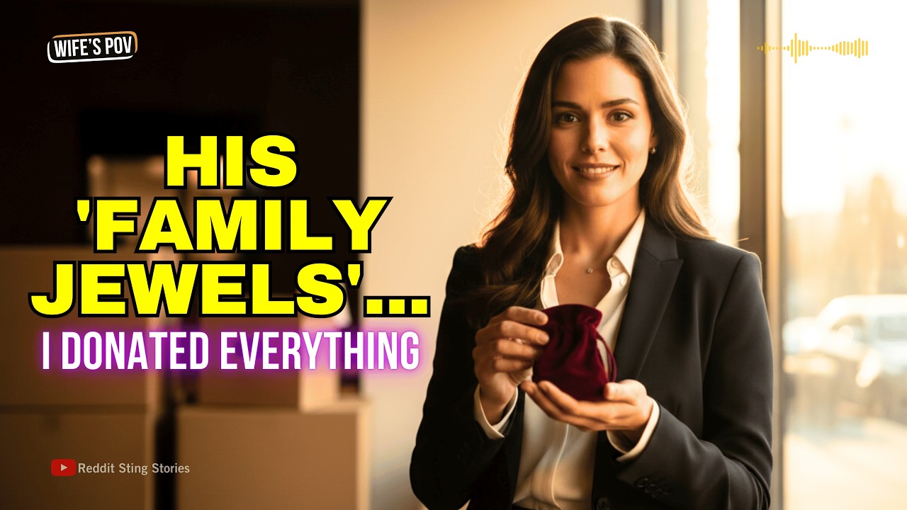 My Husband Bought Her Diamonds With Our Money — So I Donated His Most Precious 'Jewelry' to Charity