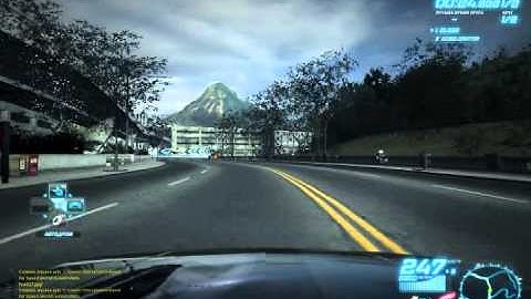 NFS World: Main street 1.30.61 (43.86 lap)