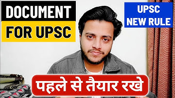 UPSC 2026: Important Documents List | Caste Certificate, ITR Rules & Form Filling Guide