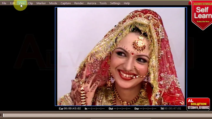 Edius Video Editing, Wedding Video Editing, Basic Editing in Player