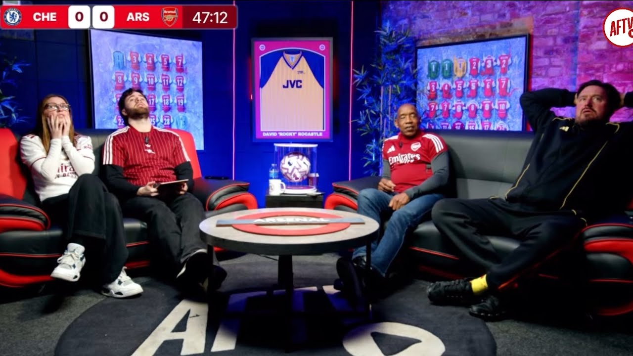 Chelsea 1-1 Arsenal GOAL REACTIONS