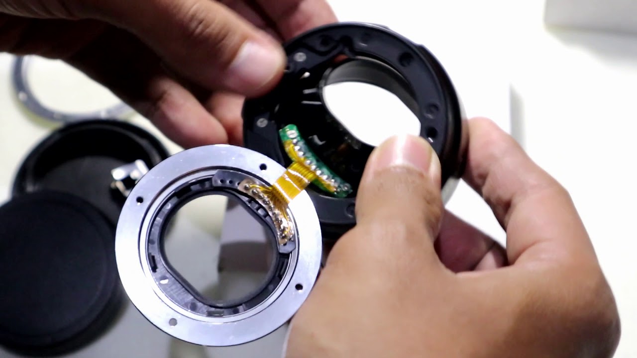 Canon EF-M Adapter Tear Down (EF to EOS M Disassembly and Pinout) - YouTube