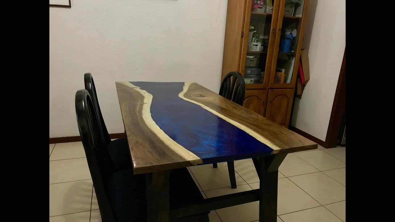 Resin Dinner Table - YouTube