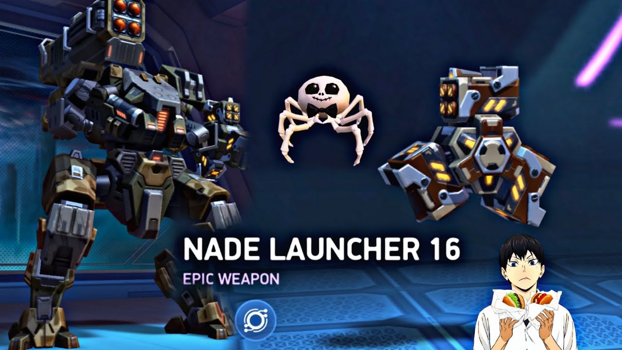 Nade Launcher 16 🤤 - Fire mod Mech Arena in Android HD Quality video Use Earphone more useful 