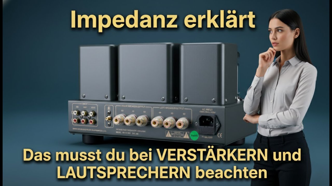 Impedanz erklärt – Das musst du bei Verstärkern und Lautsprechern beachten